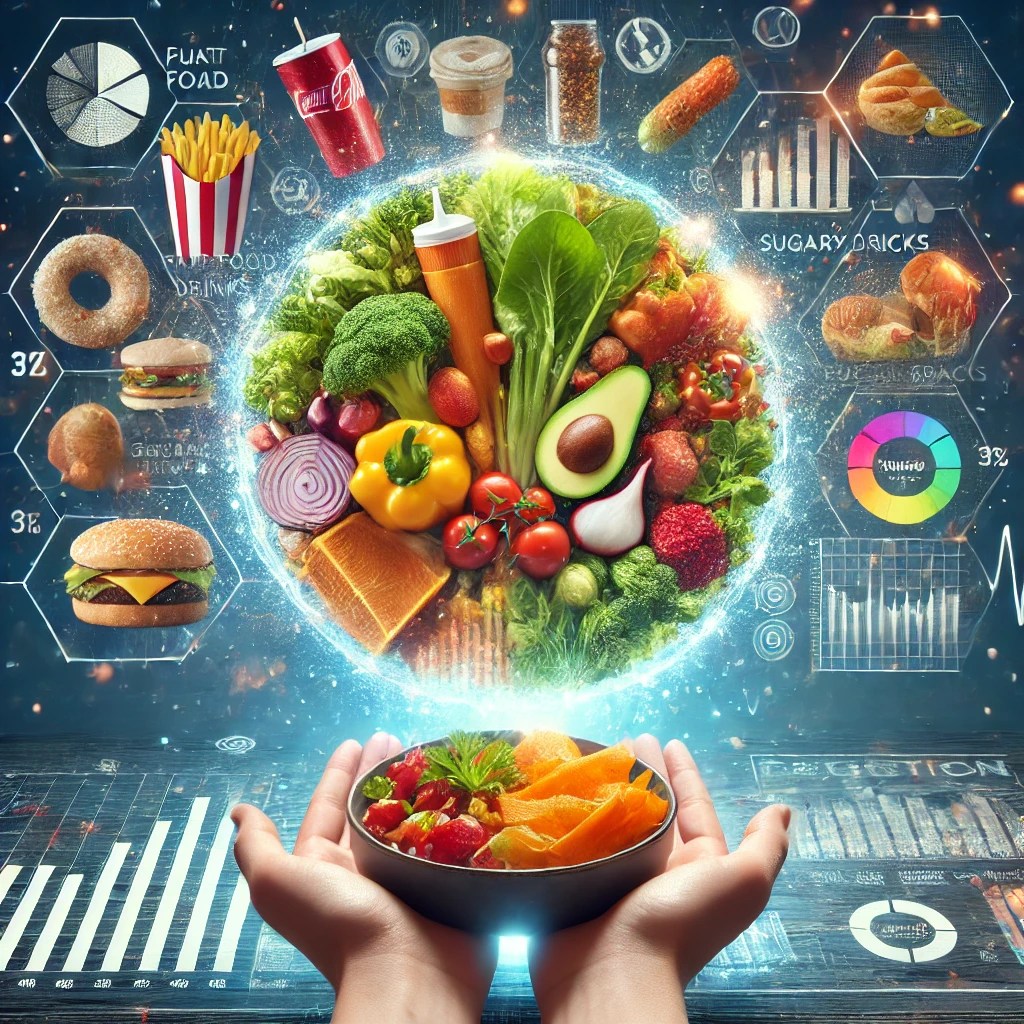 „Ernährung im Blick: Wie ich meine Gesundheit durch bewusste Ernährung verbessert&nbsp;habe“