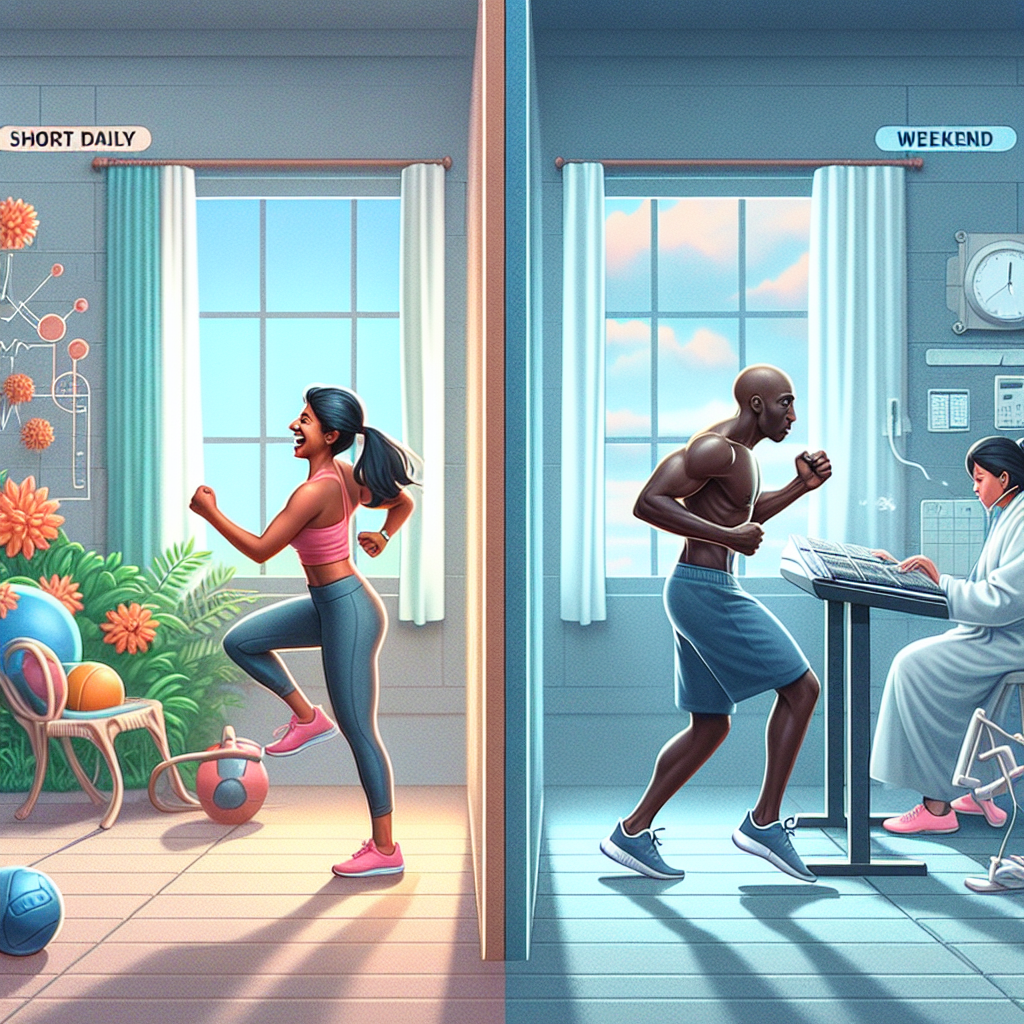 Titel: Warum tägliche Kurzworkouts die langen Wochenendsessions für echte Ergebnisse&nbsp;schlagen